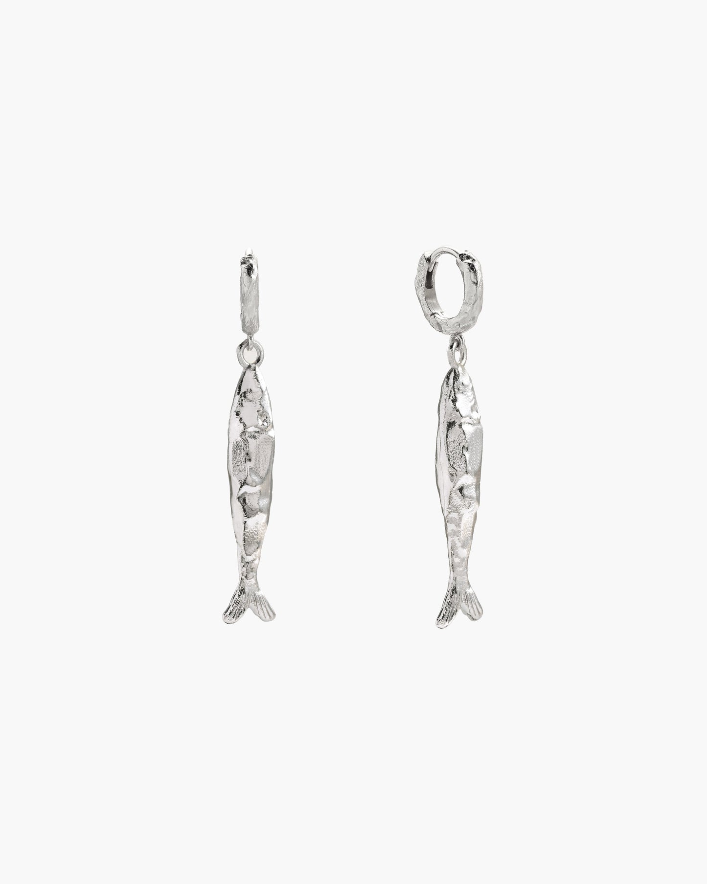 Gold Anchovy Earrings