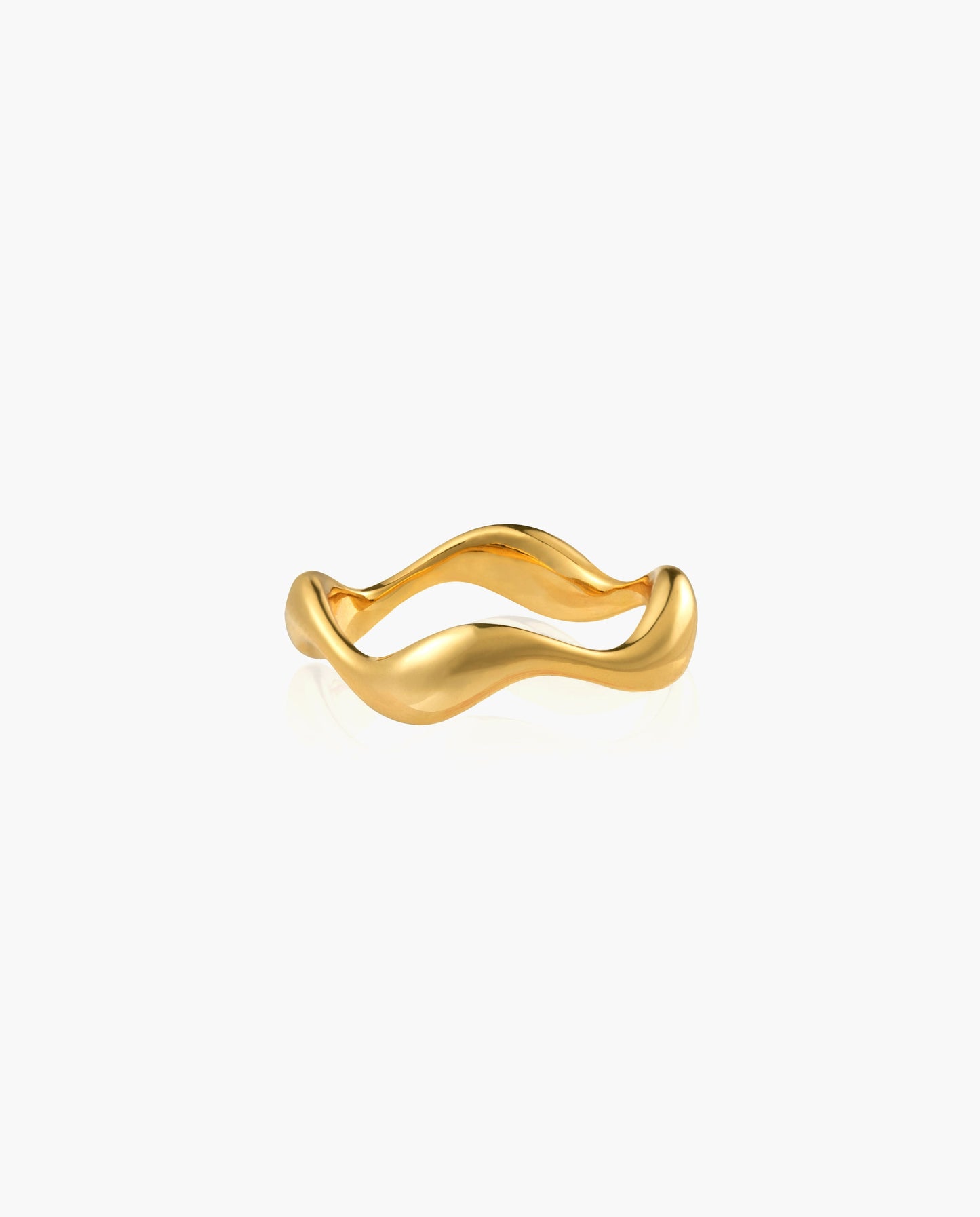 Wave Ring in Silver