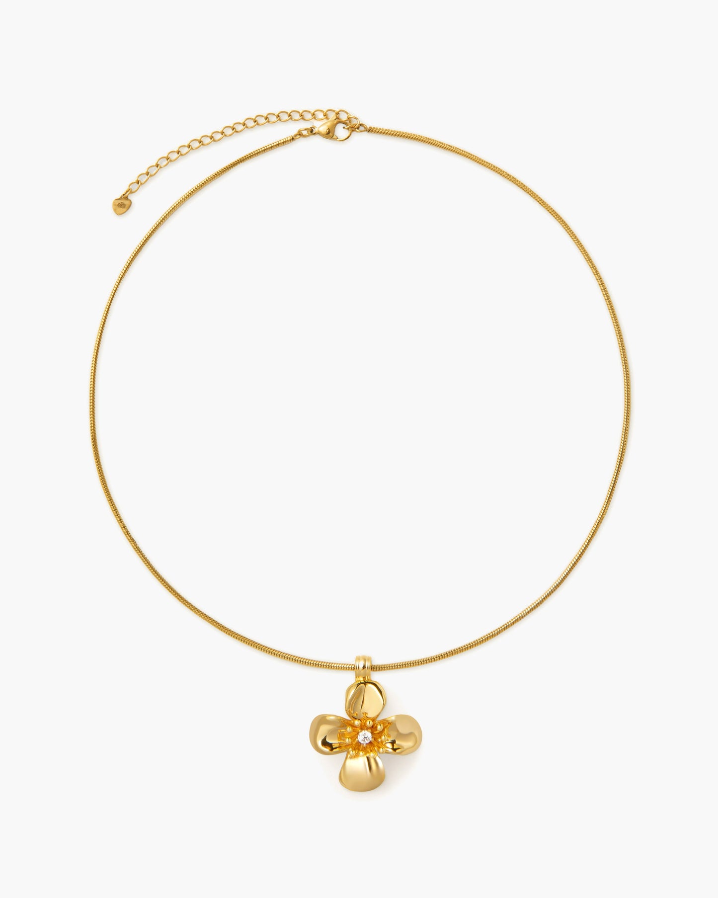 Cruz Flor Necklace