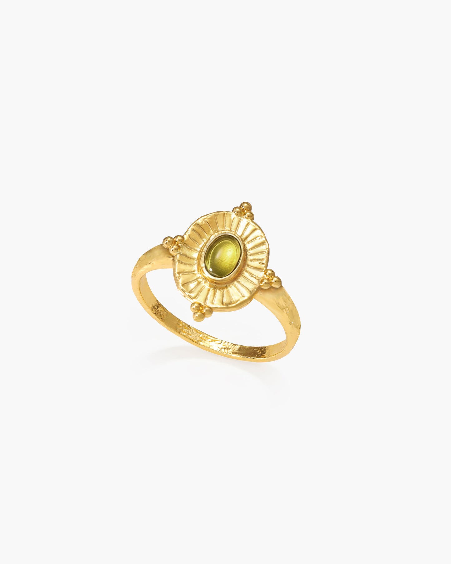 Olive Talisman Ring