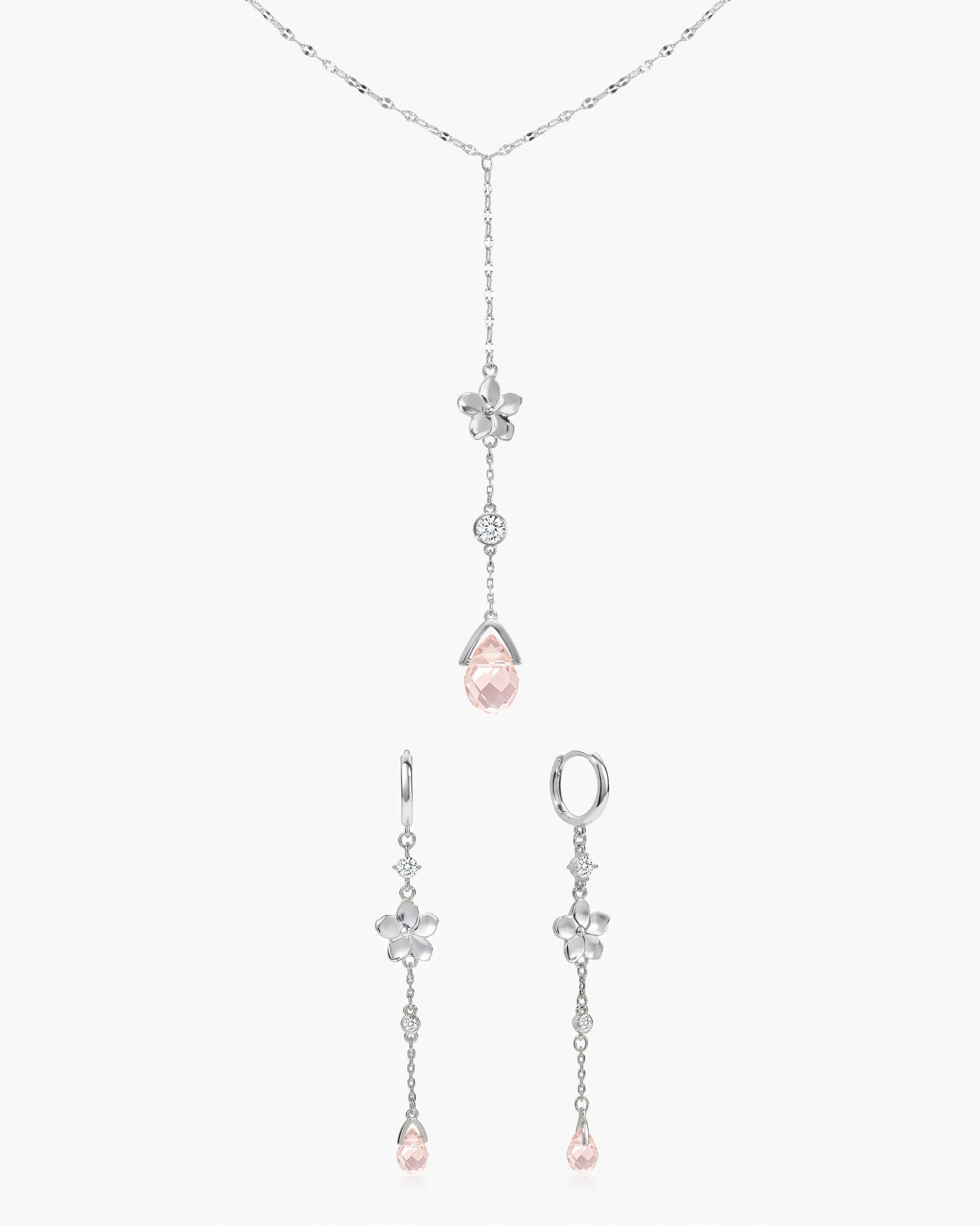 Petal Lariat Necklace