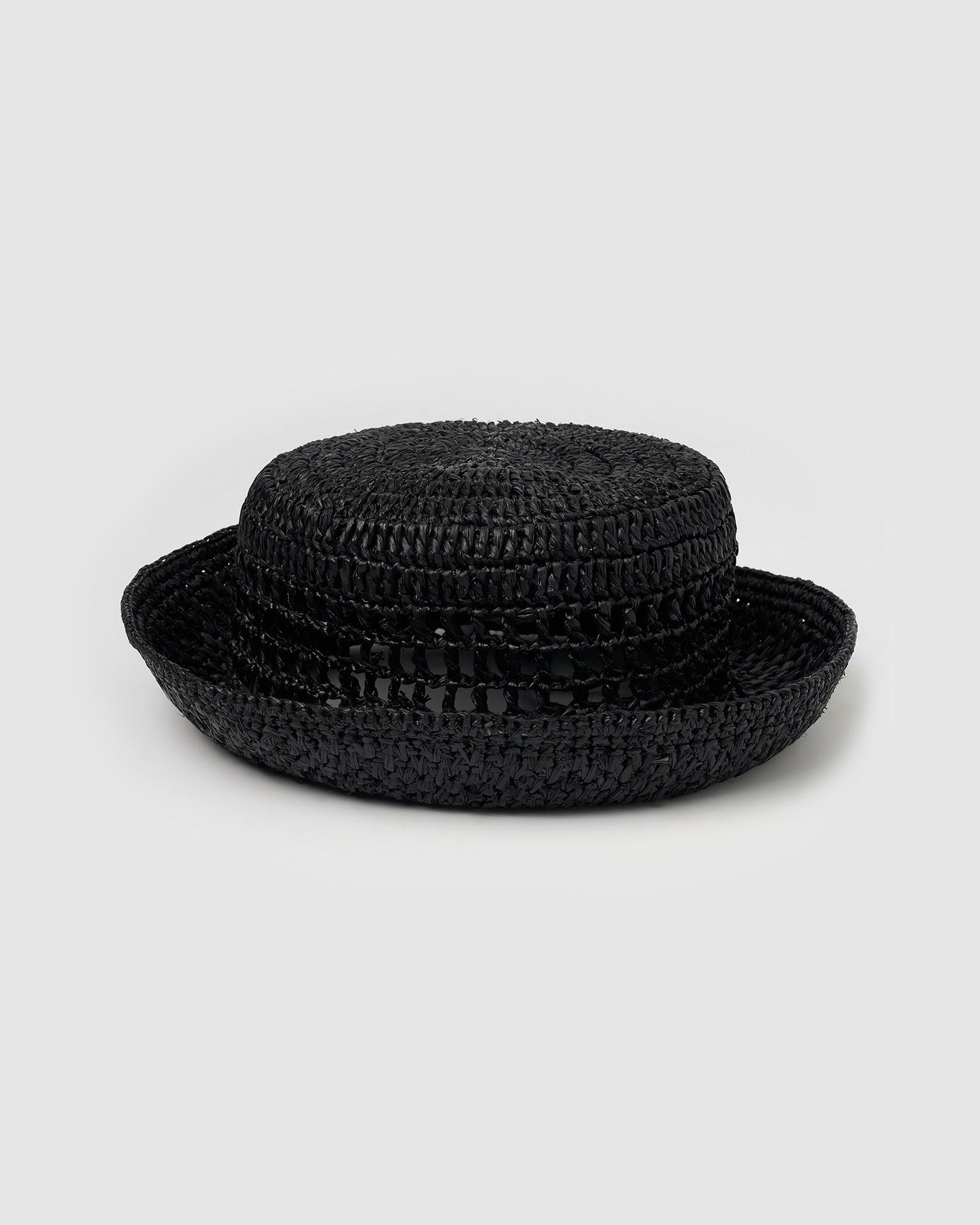 Camille Sun Hat - Black
