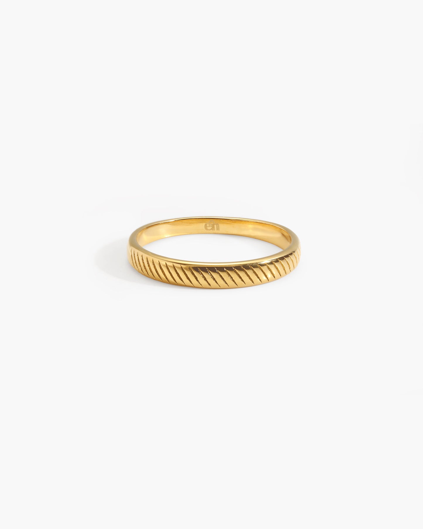 Silver Twill Ring
