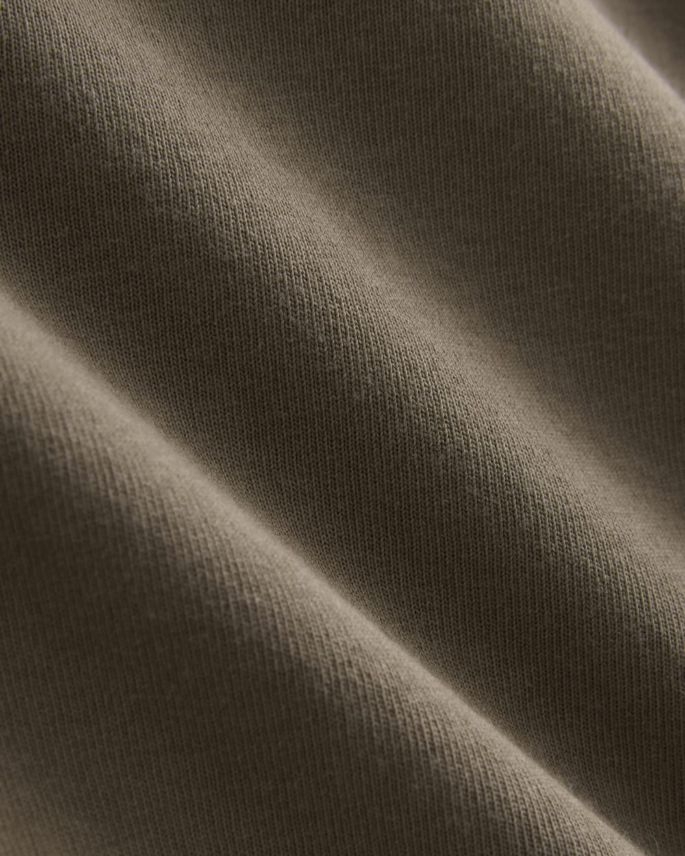 Oversized Midweight Tee | Deep Taupe