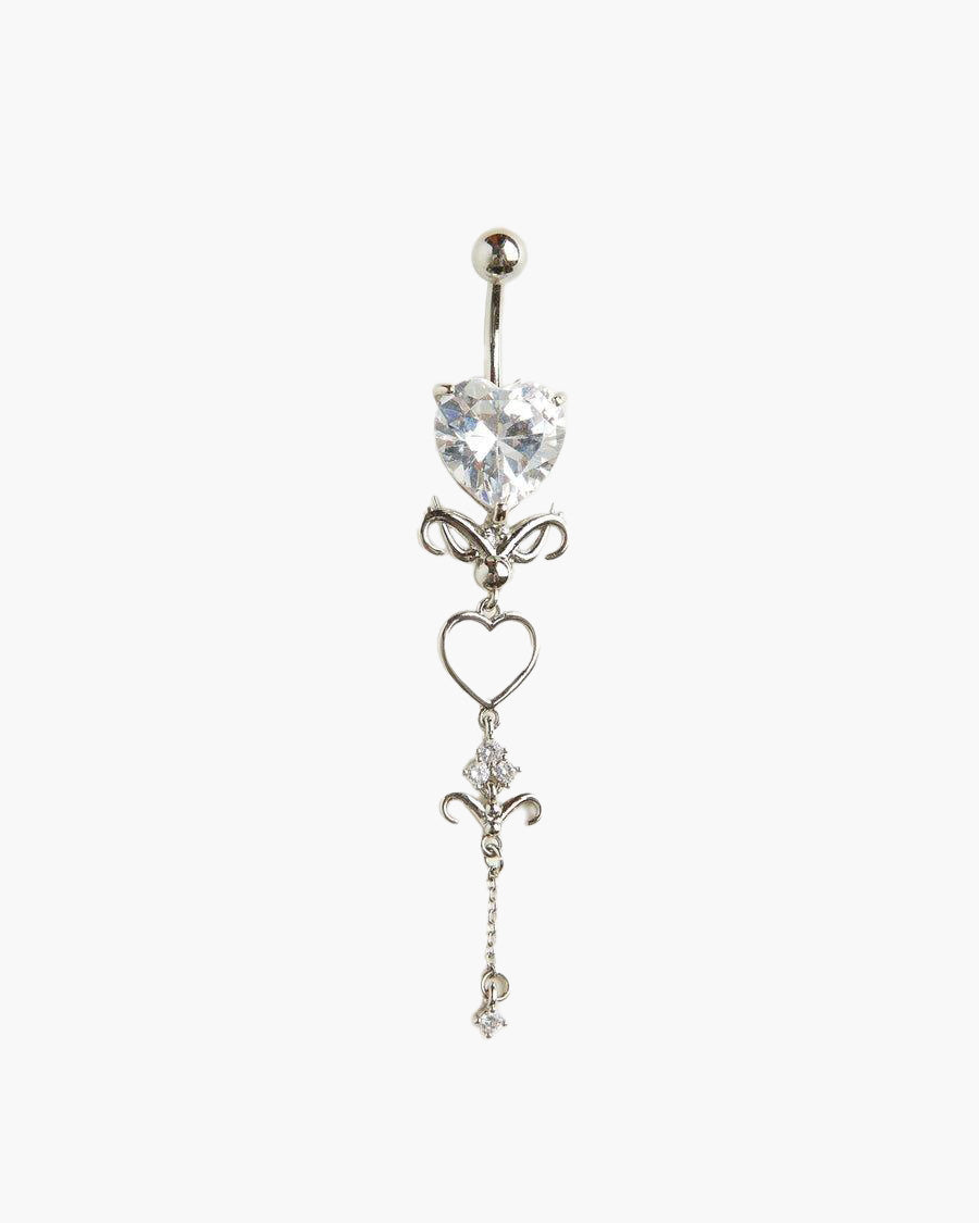 Gold Dripping Belly Ring