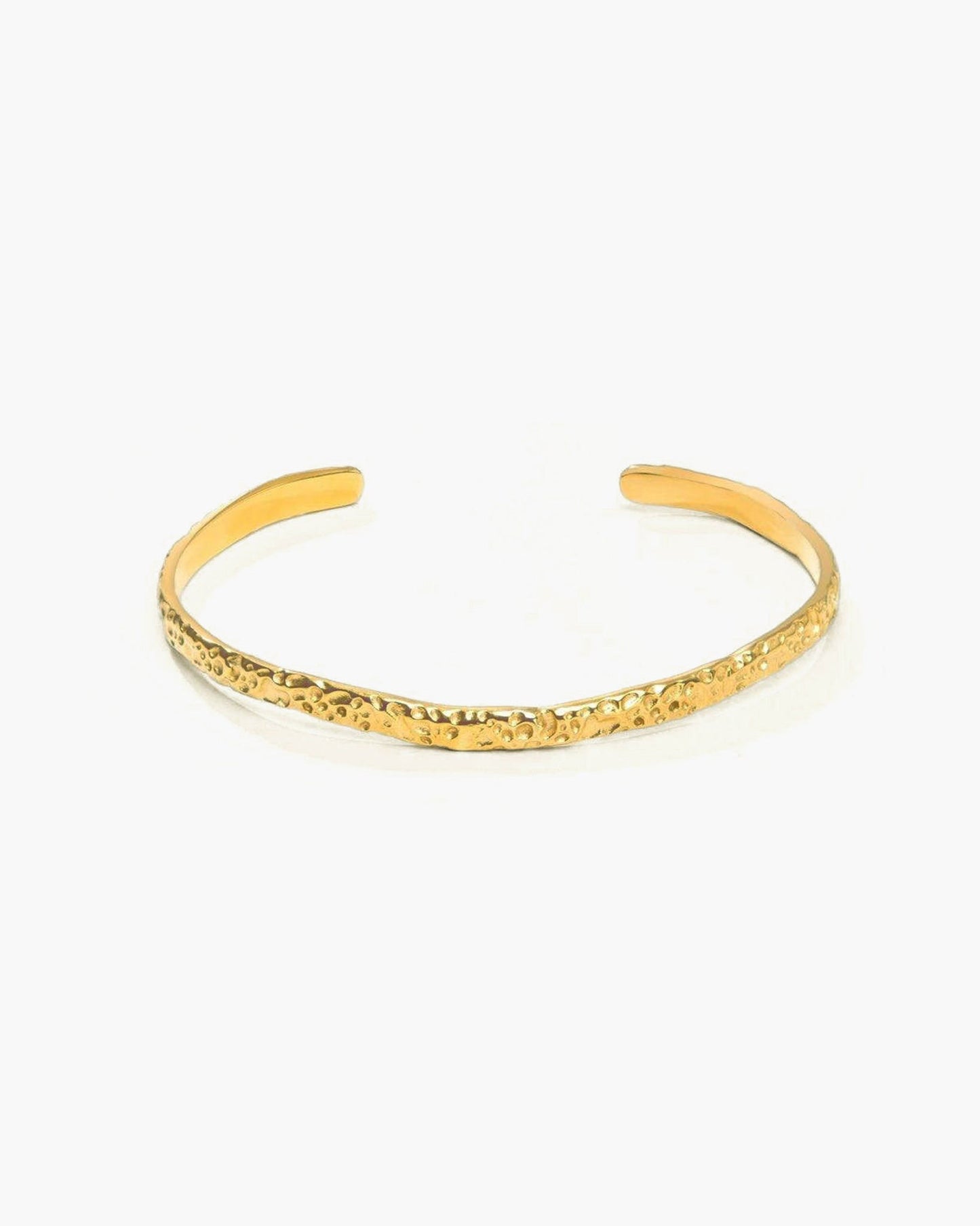 Silver Textured Bangle