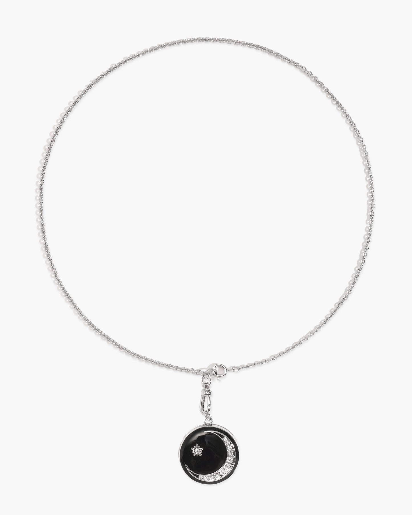Zeldas Star Openable Locket Clasp Chain Necklace