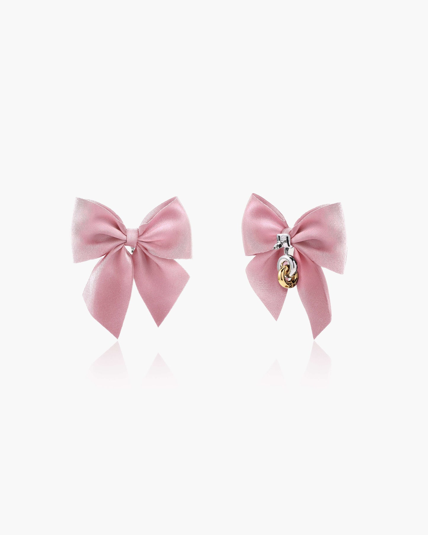 Black Bow Earrings