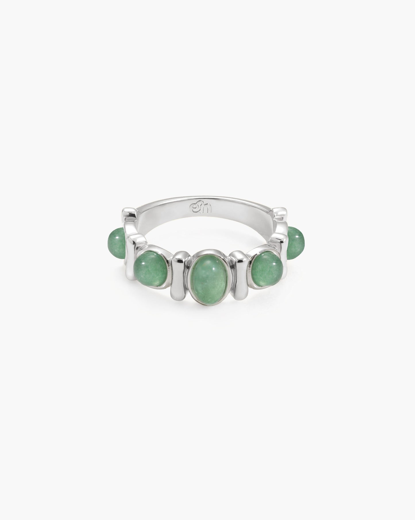 Carnelian Stone Band Ring
