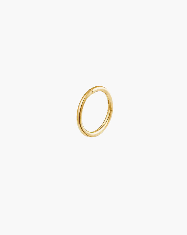 3 Pcs Hoop Helix Earring Set in Gold