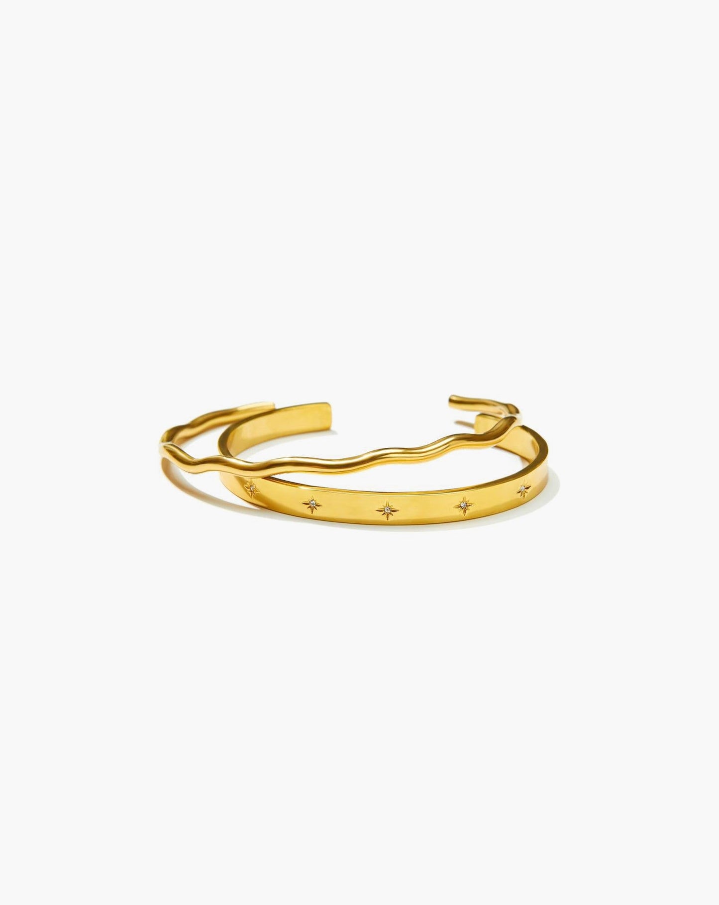 Sunset Boulevard Bangle in Silver