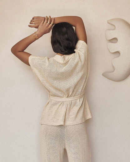 Ferrara Pants Set - Coconut