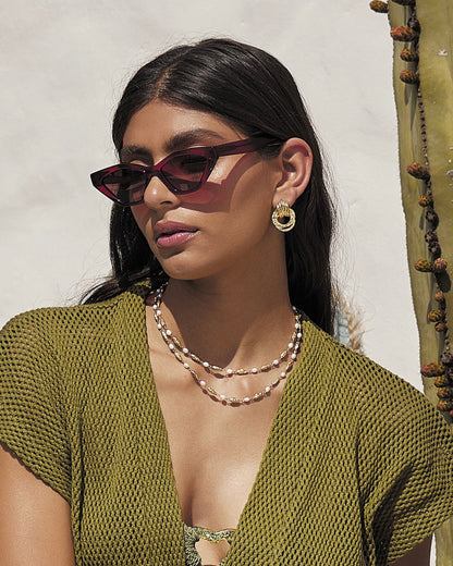 Mimi Pearl and Gold Necklace