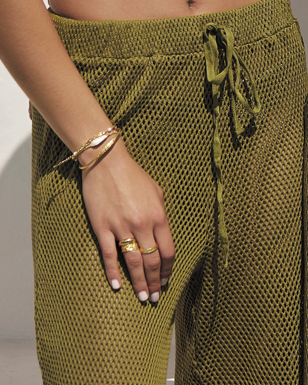 Positano Pants - Pistachio