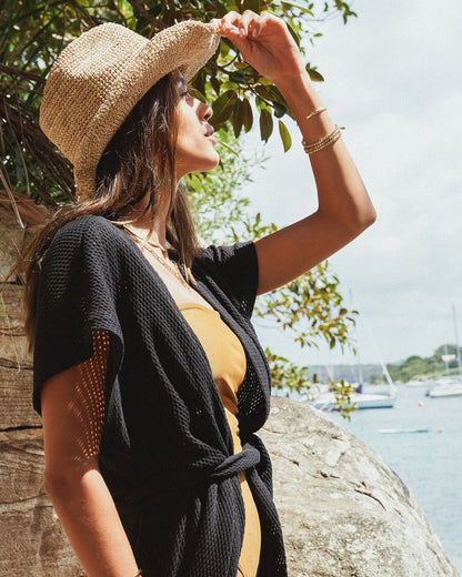 Venice Robe - Liquorice