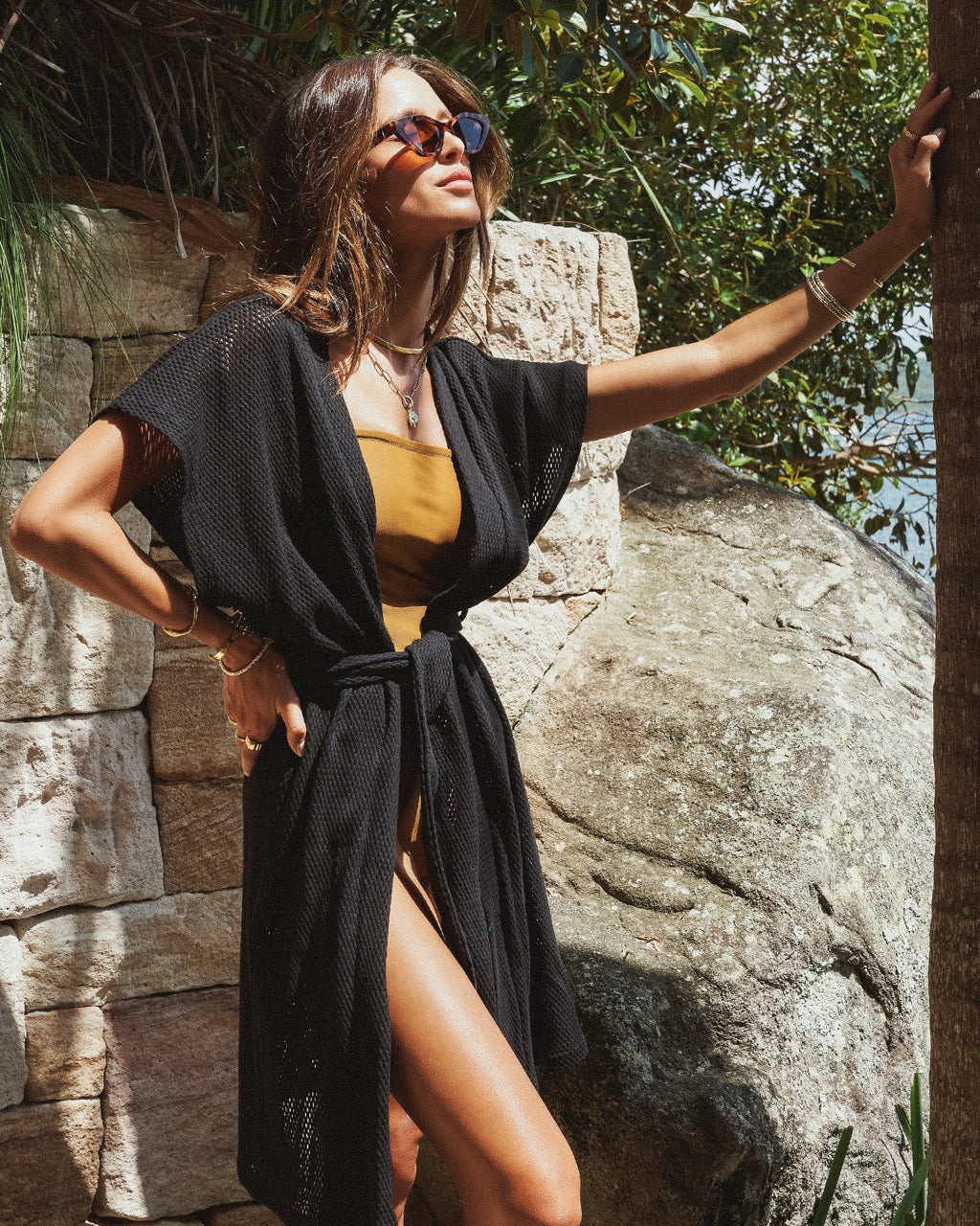 Venice Robe - Liquorice