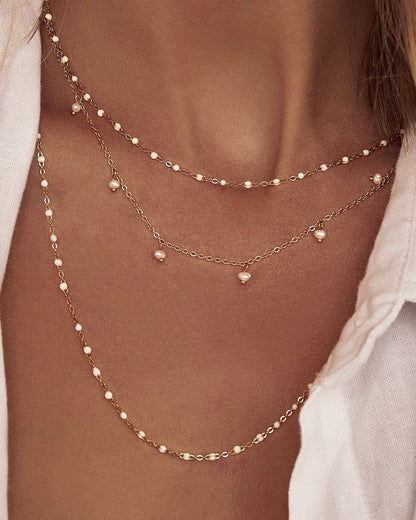 Peggy Necklace - Vanilla