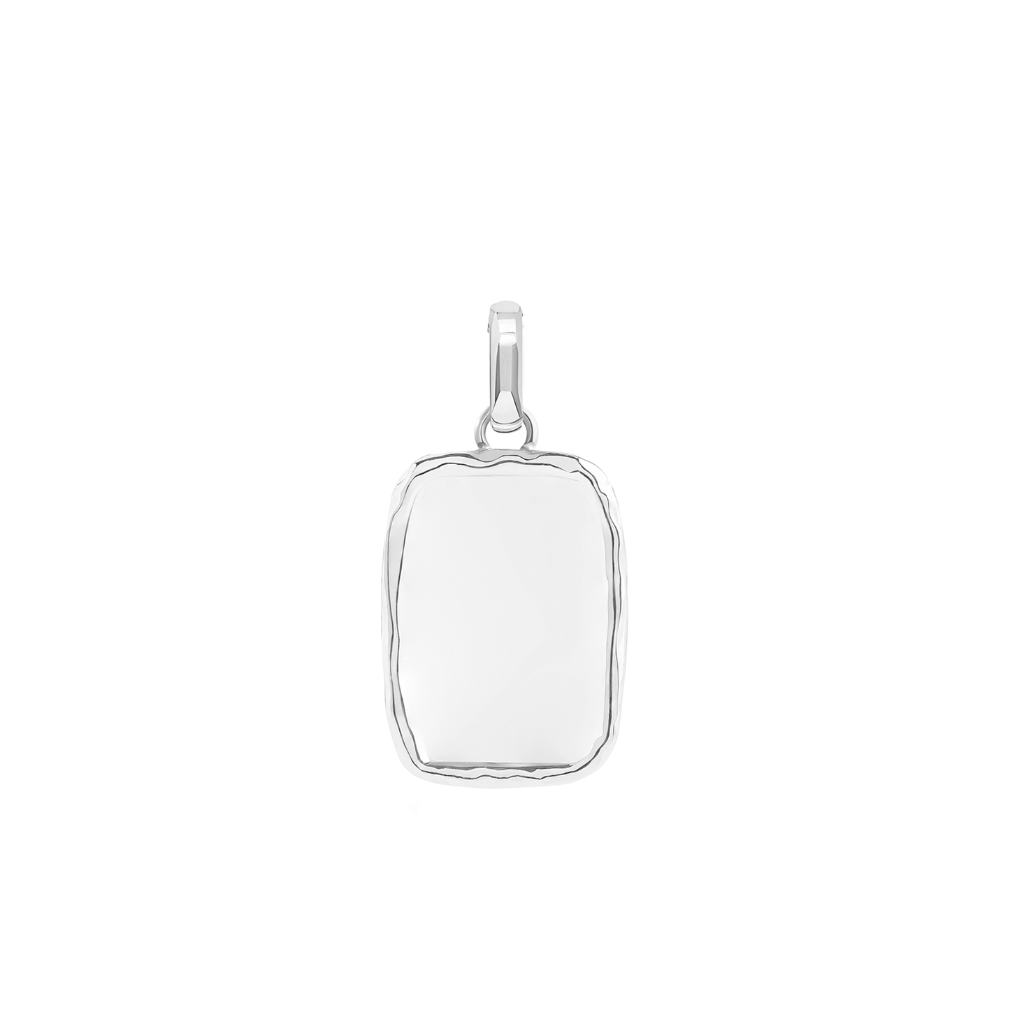 Talisman Token Birthstone Necklace (Silver)