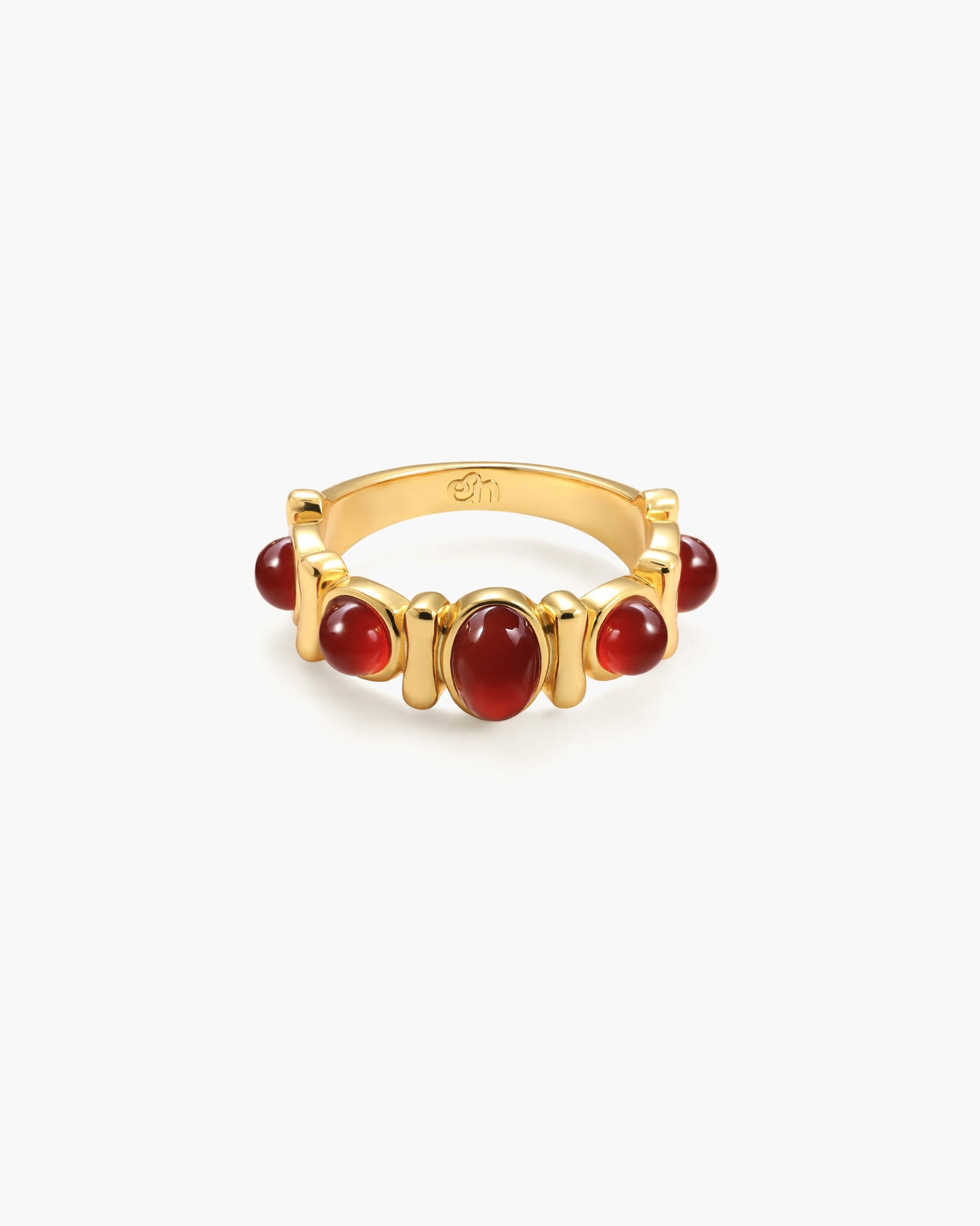 Tiger's Eye Band Ring