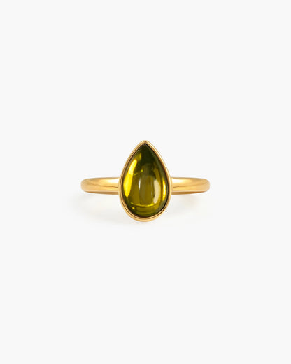 Waterdrop Ring in Marine Blue