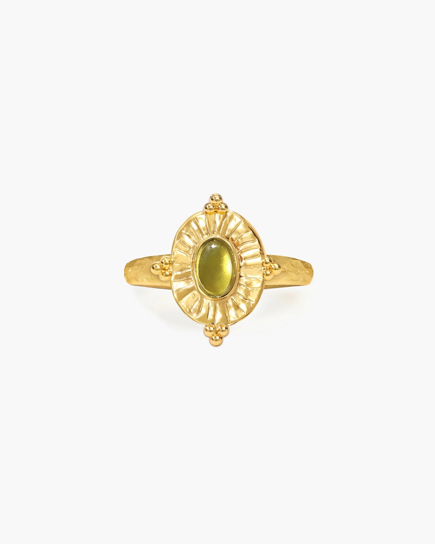 Olive Talisman Ring