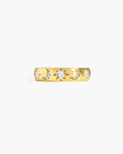 Solis Band Ring