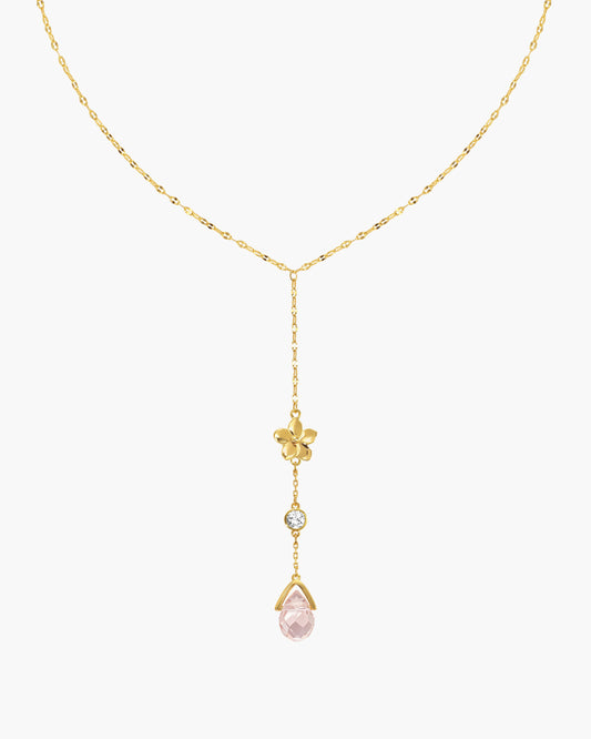 Petal Lariat Necklace
