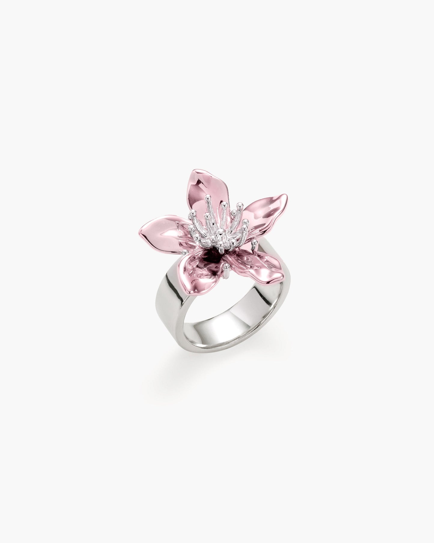 Flora Ring in Electric Pink