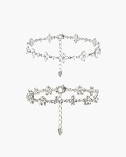 Hot Stuff Bracelet Set in Silver