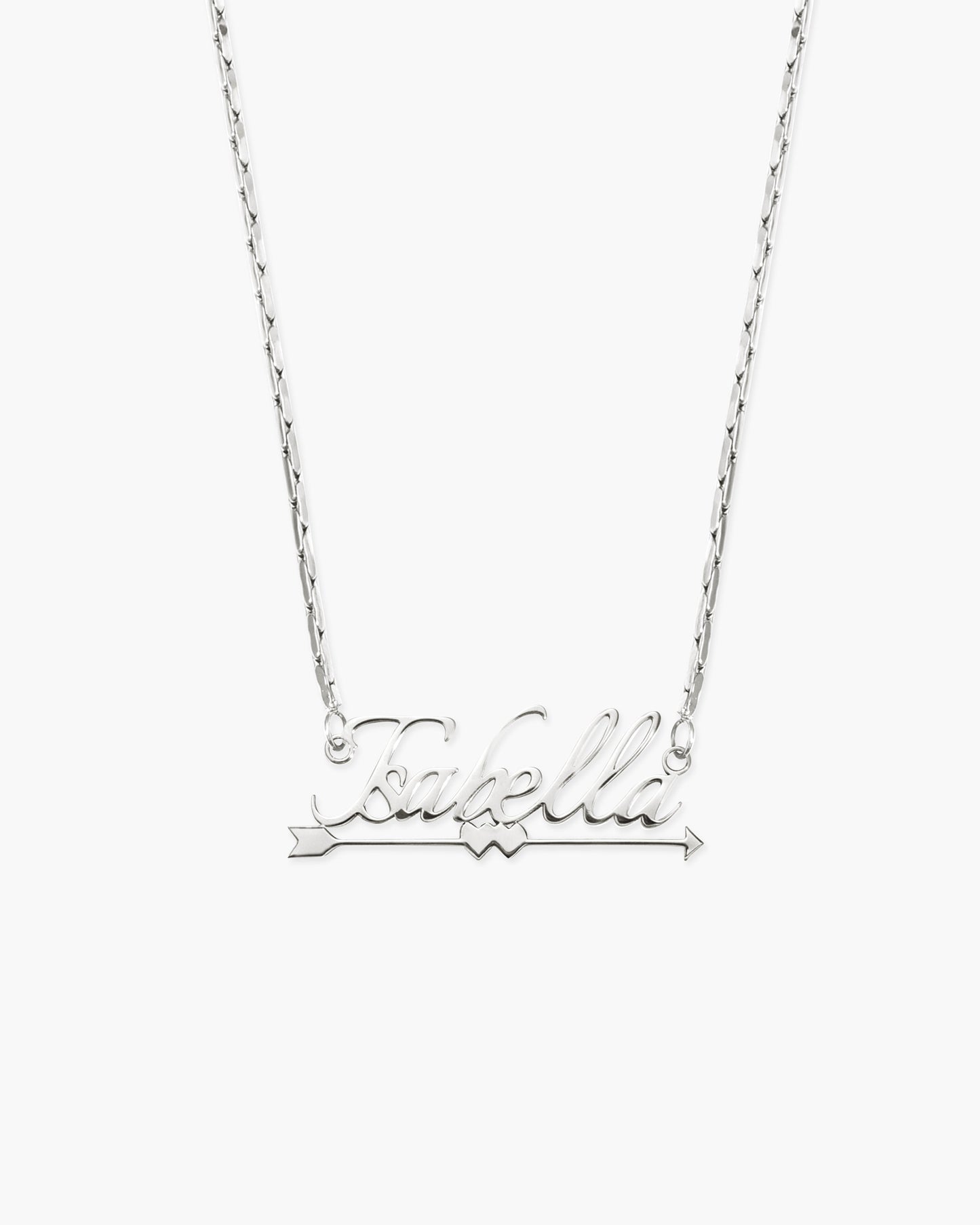 Personalized Name Necklace, Cupid's Arrow