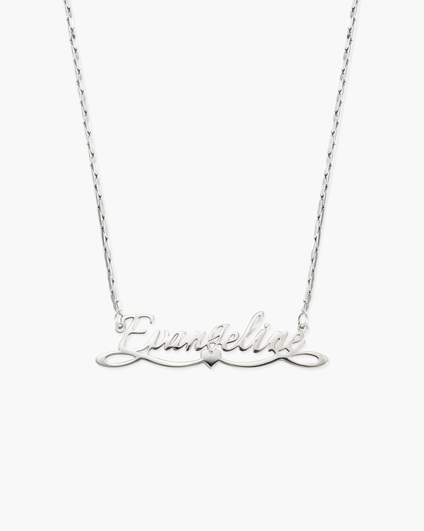 Personalized Name Necklace, Cupid's Arrow