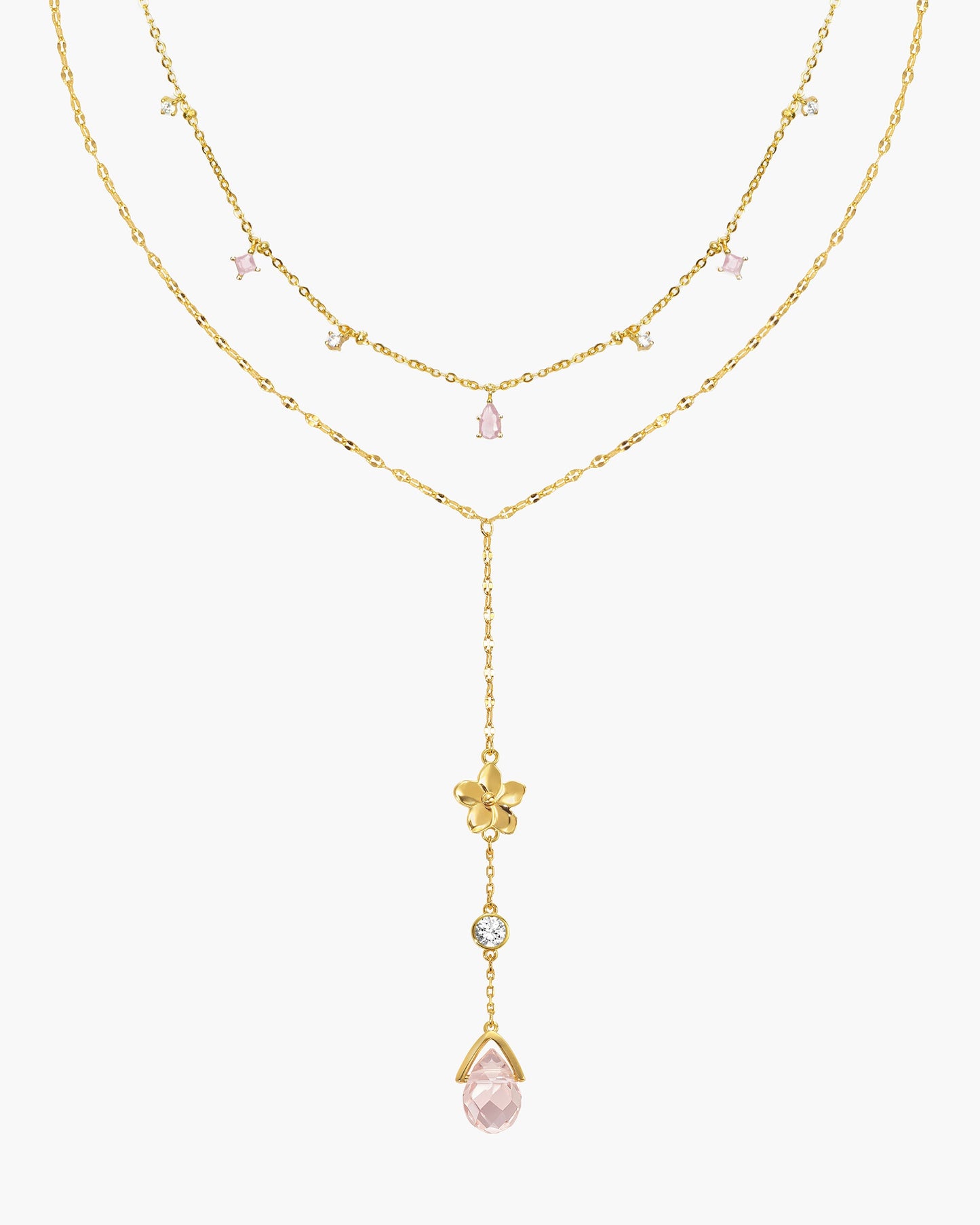Pink Petal Layered Set