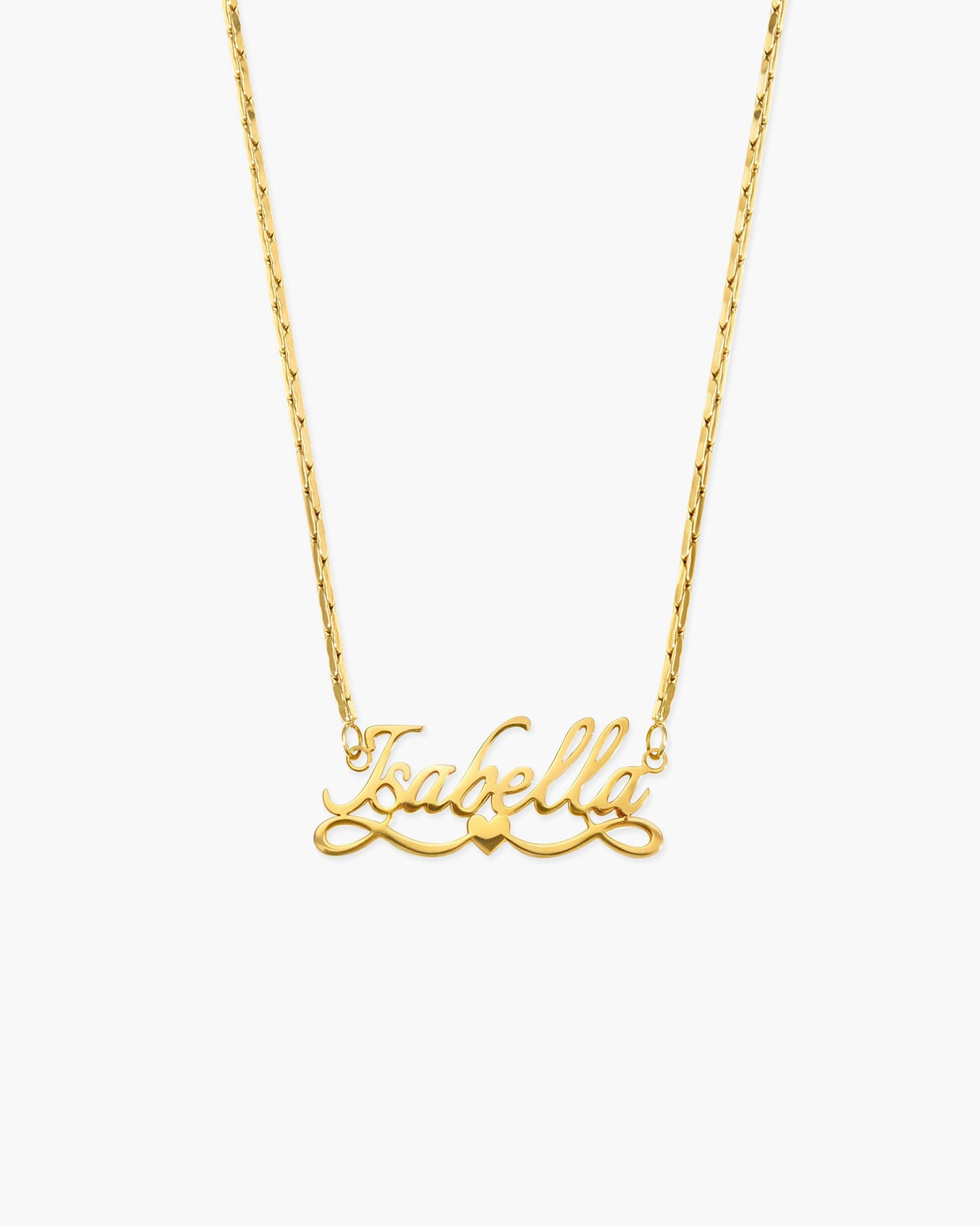 Personalized Name Necklace, Cupid's Arrow