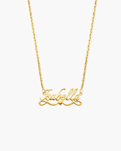 Personalized Name Necklace, Cupid's Arrow