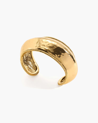 Cordelia Dome Bangle in Gold