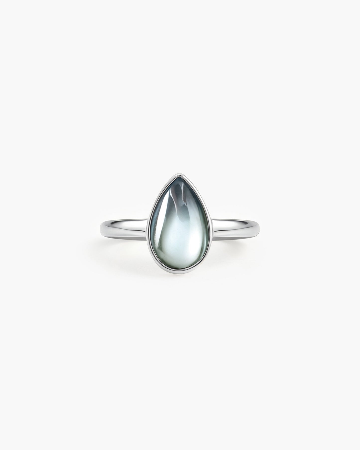 Waterdrop Ring in Marine Blue