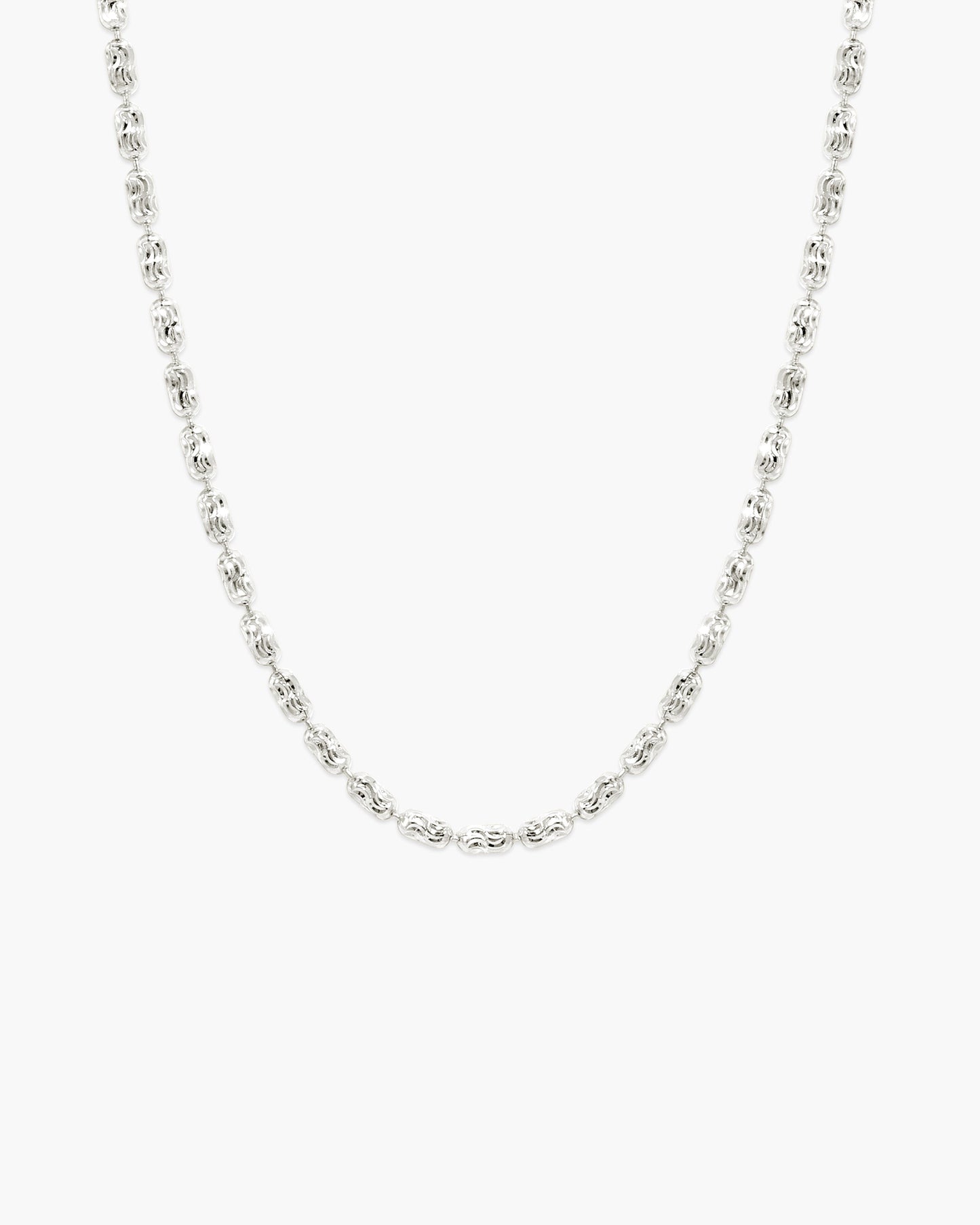 Daze Chain Necklace in Silver