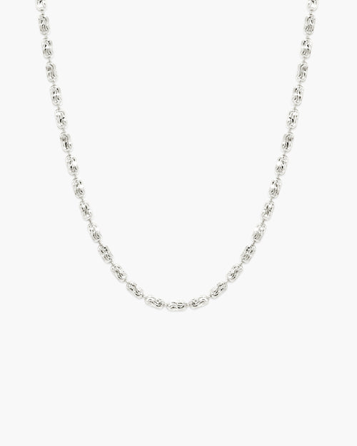 Daze Chain Necklace in Silver