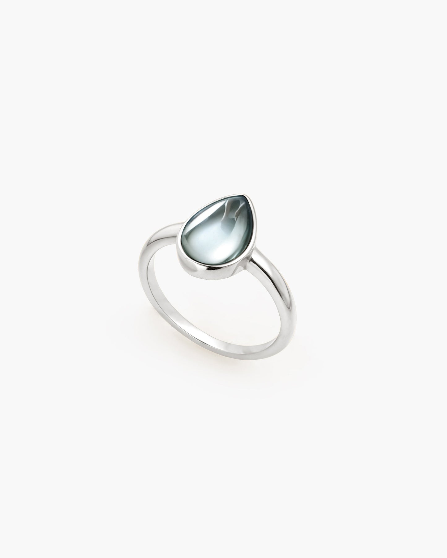 Waterdrop Ring in Marine Blue