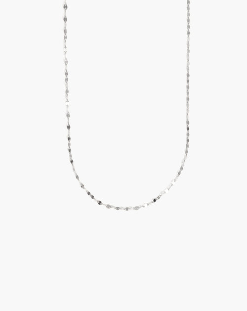 Cecilia Sparkle Chain in Silver
