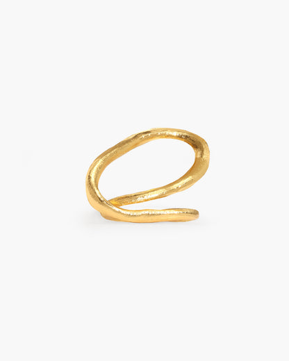Sculptural Orbit Ring