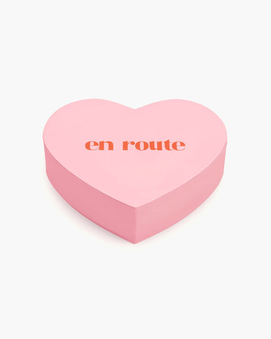 Heart Shaped Jewelry Box in Pink