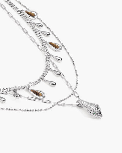 Second Skin Detachable Layered Necklace