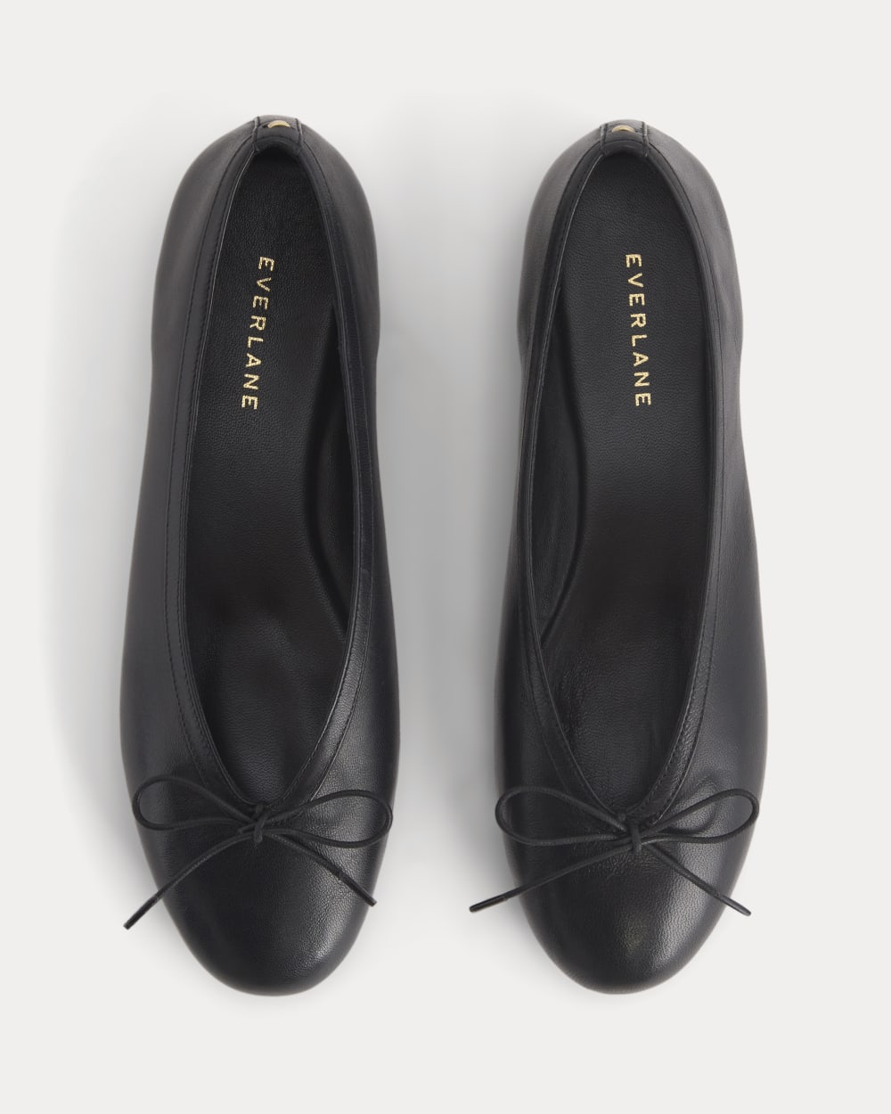 Made in Italy Ballet Flat | Black Leather