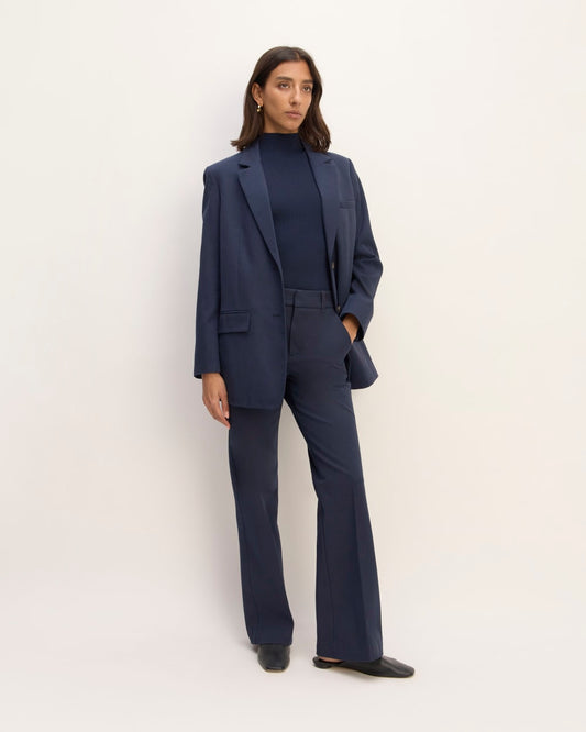 The Bi-Stretch Flare Pant | Navy