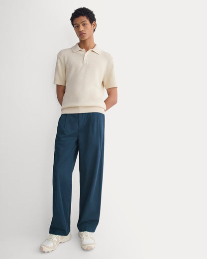 Pull-On Easy Trouser | Midnight Navy