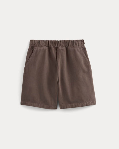 Denim Easy Short | Chocolate Chip Brown