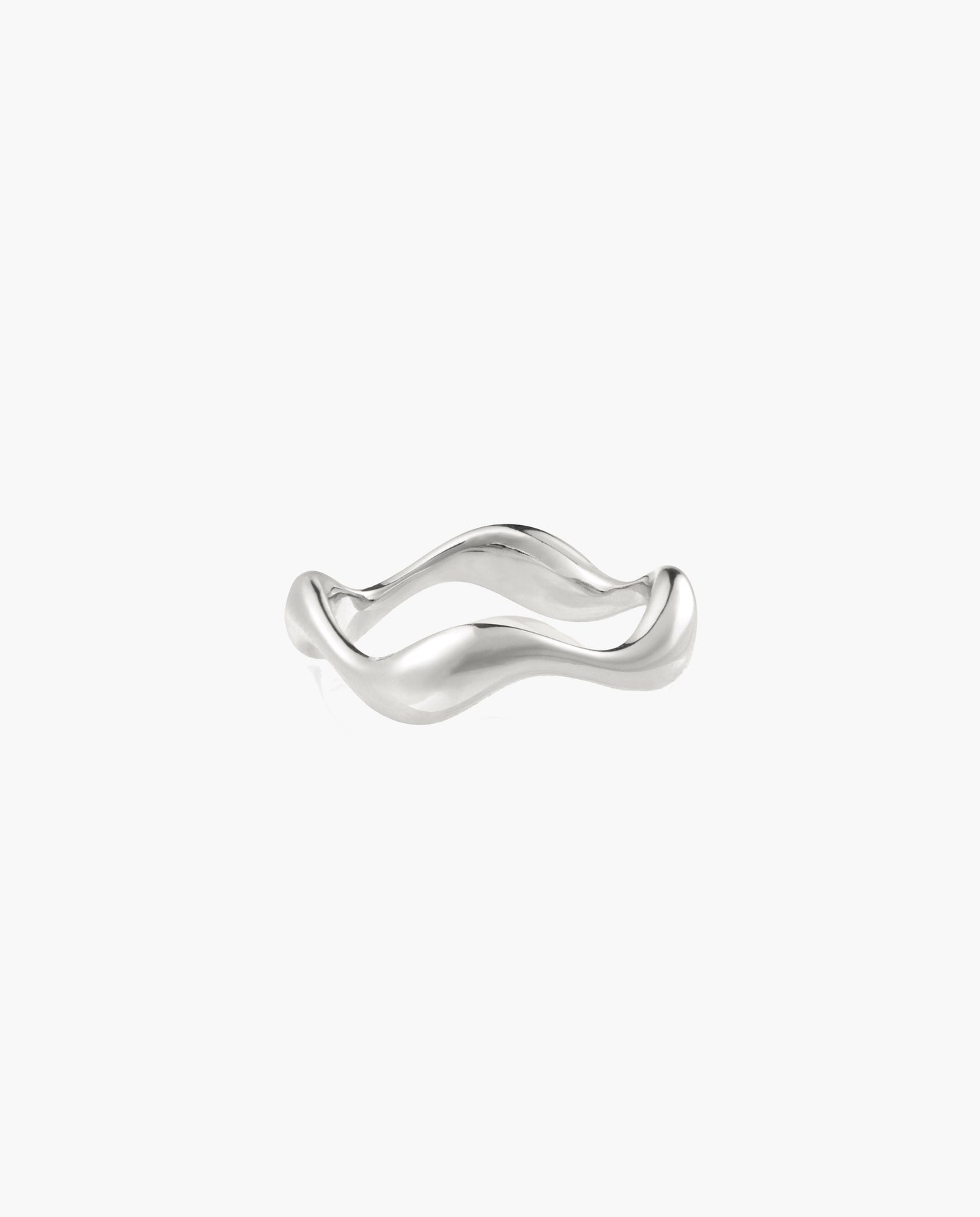 Wave Ring in Silver