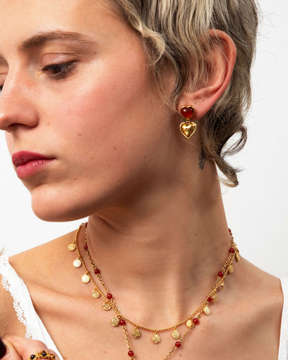Aura Earrings in Gold