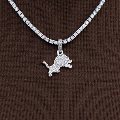 Detroit Lions Micro Logo Pendant